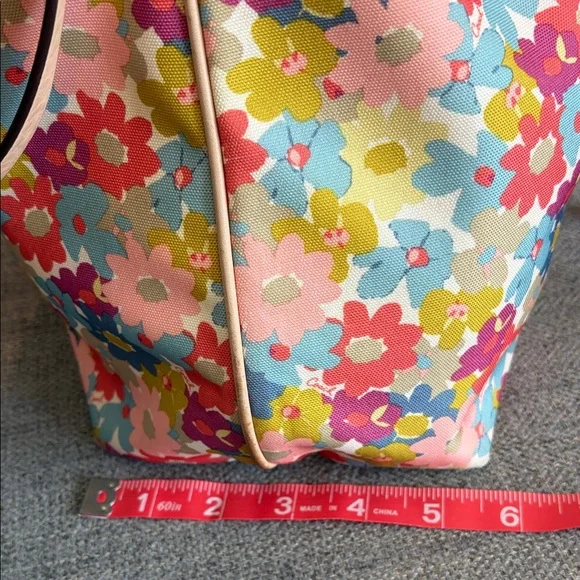 COACH Peyton Floral Print Coated Canvas Bucket Bag 17”x13”x5” - Picture 5 of 17